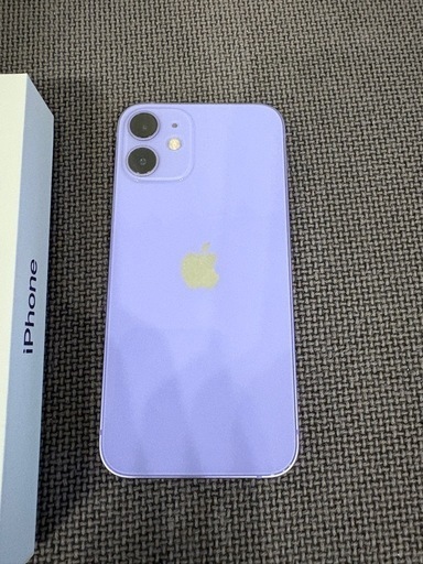 最終価格！早い者勝ち【美品】【おまけ付き】iPhone12mini 64GB パープル