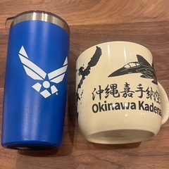 【新品未使用】米軍　嘉手納基地　タンブラー　カップ　セット　エア...