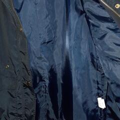 Pur corore ネイビー　ブルゾン　ジャンパー　レディース　Lサイズ　 金ボタン　フードの画像