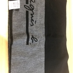 【再値下げ】【新品未使用•タグつき】アニエスベー　マフラー