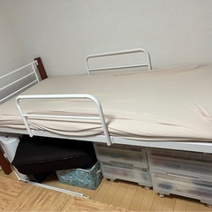 ロフトベッド　ロータイプ　シングル