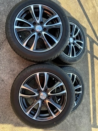 TOPY  CEREBRO  SC5  16インチ　ホイール　ダンロップ　タイヤ　4本セット