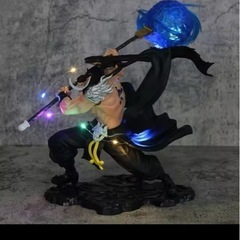 白ひげワンピース フィギュア 約30cm LED付き　　エドワード.ニューゲートの画像