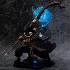白ひげワンピース フィギュア 約30cm LED付き　　エドワード.ニューゲートの画像