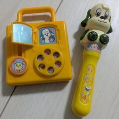 ワンワンとう～たん　ワンワンのマラカスとカタカタおもちゃのセット...