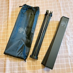 新品⭐️ mypace outdoor キャンプローテーブル 折りたたみ 超軽量 ブラックの画像
