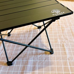 新品⭐️ mypace outdoor キャンプローテーブル 折りたたみ 超軽量 ブラックの画像