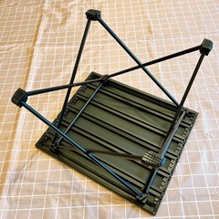 新品⭐️ mypace outdoor キャンプローテーブル 折りたたみ 超軽量 ブラックの画像