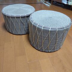 2台セット スツール 近隣配送無料 引取割引有