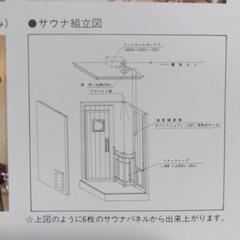 家庭用サウナ(SP-1D)の画像