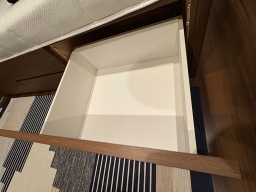ニトリのシングルベッド(収納付き)