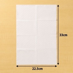 アスクルトイレのおそうじシート オレンジの香り詰替用 1個 2枚重ね12枚入り1個オリジナルの画像