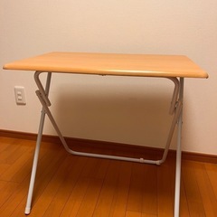 【0円】折りたためる学習机