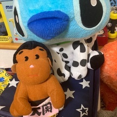 ぬいぐるみ5点セット整理中の画像