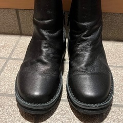 牛革　　ショートブーツ