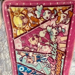 プリキュアの.ヒザかけ毛布