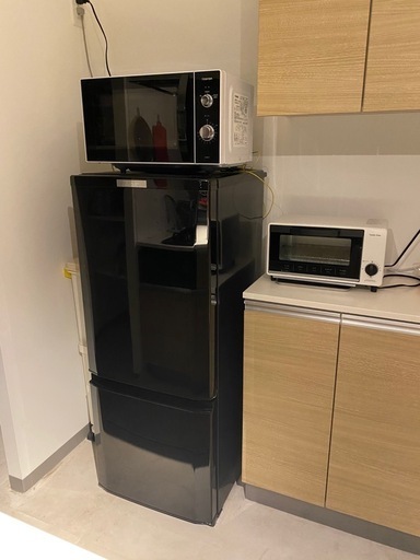 冷蔵庫・レンジ・トースターまとめてお譲りします。