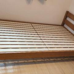 無印 ベッドフレーム セミダブル オーク