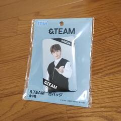 【未開封】&TEAM缶バッジ HARUA