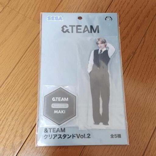 【未開封】\u0026TEAMクリアスタンドvol2　MAKI