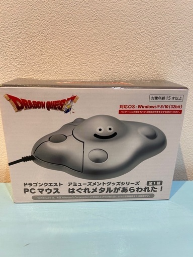 新品未開封 ドラゴンクエスト PCマウス  はぐれメタルがあらわれた！