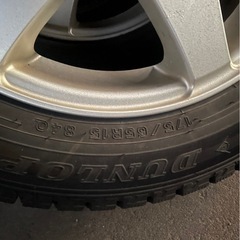 175/65R15 　ダンロップ　アルミ付きスタッドレスタイヤ