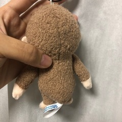 おさるのジョージぬいぐるみキーホルダーの画像
