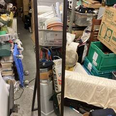 詳細不明 スタンド 鏡 全身　無料　あげます　差し上げます　タダ