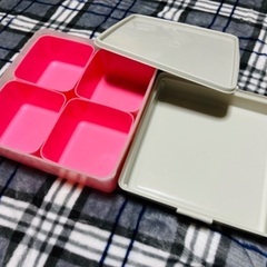 【美品】ランチボックス 2段 ピクニックやイベントに！の画像