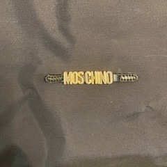 MOSCHINO モスキーノ　リバーシブル　トートバッグ　ブラック ベージュ 肩掛け◎の画像