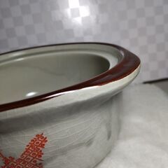 未使用 食器 大正浪漫 蓋付お碗 レンゲ 敷板 14点セット グラタンココット 煮物 茶碗蒸し 碗 中鉢 和食器 陶磁器 青海波 レトロの画像