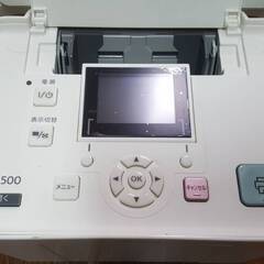 EPSON カラリオ・ミー E-500 エプソン フォトプリンター 本体のみ（ACアダプター無し） 通電確認のみ　エラーのためジャンクにての画像