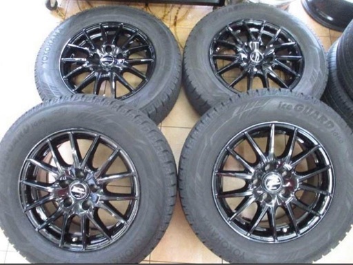 30系アルファード、ヴェルファイアで使用してたスタッドレスタイヤアルミセット