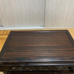 紫檀の花台の画像
