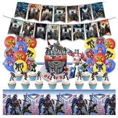 【未使用】トランスフォーマー　　誕生日飾り