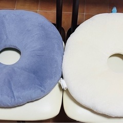 【稀少】コマさん ロボニャン 2個セット 円座クッション ドーナツ 妖怪ウォッチの画像