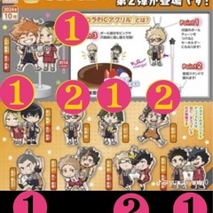 ハイキュー！！ デコラPICアクリル vol.2 ガチャガチャ