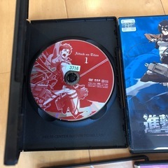 進撃の巨人DVD  1-8巻の画像