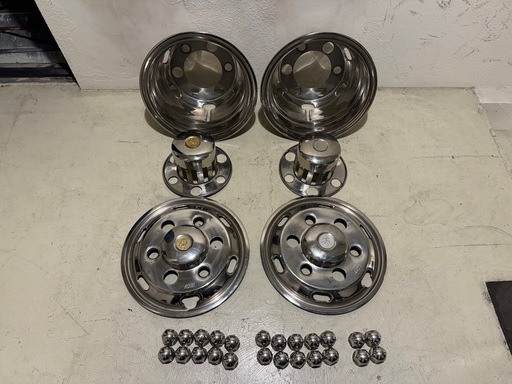 メッキホイールライナー　4t/2t 6.00-16インチ 127 6穴 41mm