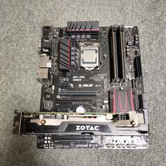 動作品 ASUS H97-PRO GEMER coer i7 GTX1060 16GB