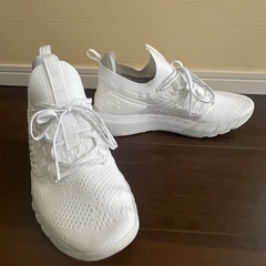 Under Amour HOVR Project Rock 3 ホワイト メンズUS:11/29cm 3023004-110 箱無し の画像