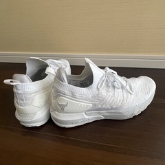 Under Amour HOVR Project Rock 3 ホワイト メンズUS:11/29cm 3023004-110 箱無し の画像