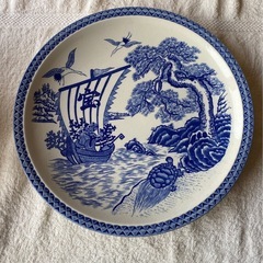 良品！　大皿　和皿　絵柄
