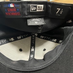 【ほぼ未使用】ニューエラ キャップ 59FIFTY ヤンキース 7 1/4の画像
