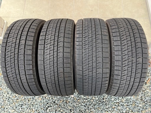 225/50R17ブリヂストン VRX2スタッドレス良品 エスティマ  クラウン マークX フォレスター