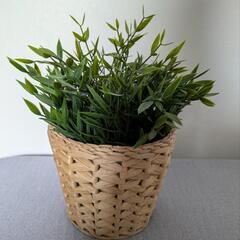 【IKEA】観葉植物❁造花❁鉢付き
