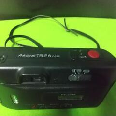 希少 Canon キャノン auto boy オートボーイ TELE6 フィルムカメラ の画像