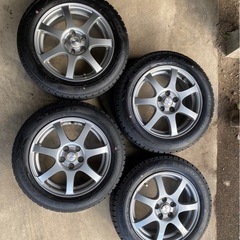 ❗️最終値下げ❗️スタッドレスタイヤ　アルミホイール4本セットの画像
