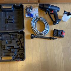 高圧洗浄機 コードレス 充電式