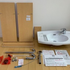 【組立済み新品・未使用】TOTO 洗面台 LDD700NBM S/P Nの画像